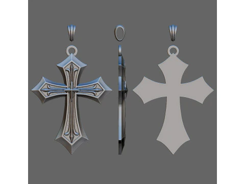 Cross 3D Print Model