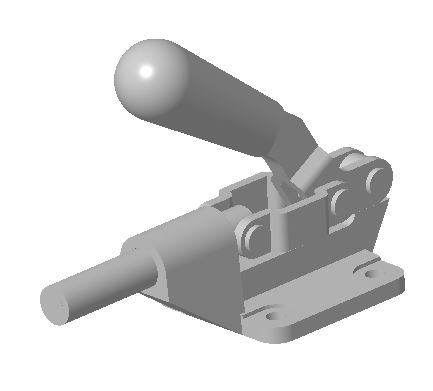 Push rod clamp 3D-Modell .c4d .max .obj .3ds .fbx .stl .blend 
