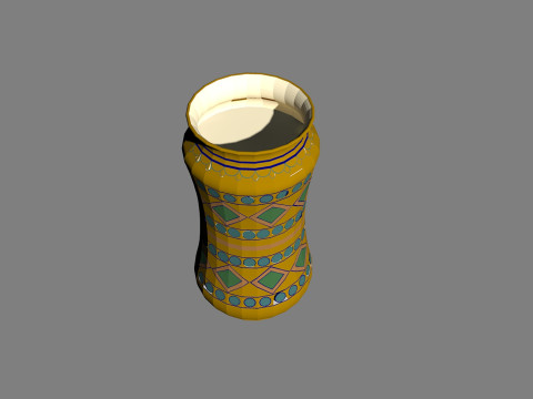 Alberello in ceramica 3D 模型