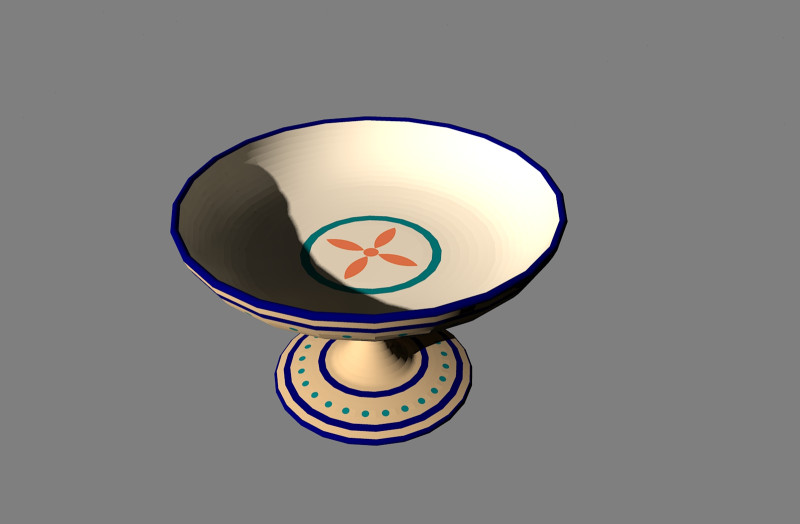 Vaso alzata-vase Model 3D .c4d .max .obj .3ds .fbx .stl .blend 