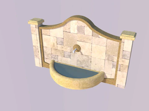 Fontana-fountain 3D Model