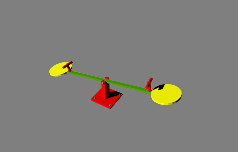 Altalena-swing Model 3D .c4d .max .obj .3ds .fbx .stl .blend