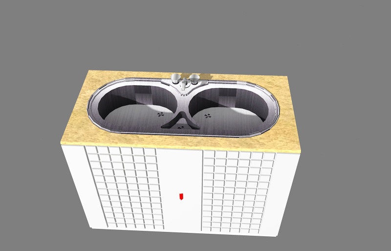 Lavello-sink Modèle 3D .c4d .max .obj .3ds .fbx .stl .blend 