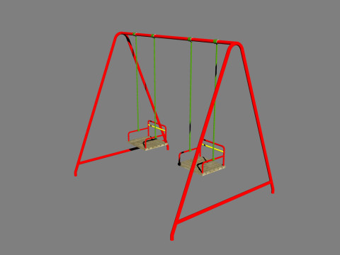 Altalena-swing 3D Модель