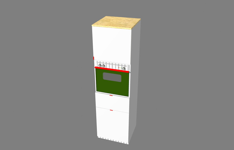 Colonna forno-oven column 3Dモデル .c4d .max .obj .3ds .fbx .stl .blend 