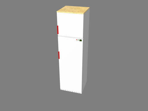 Frigorifero-refrigerator 3D Модель