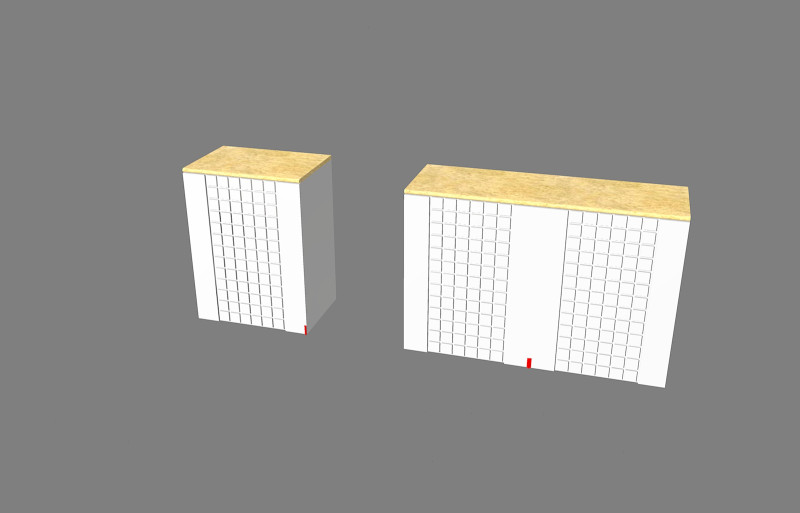Pensili cucina-kitchen cabinet 3D Модель .c4d .max .obj .3ds .fbx .stl .blend 