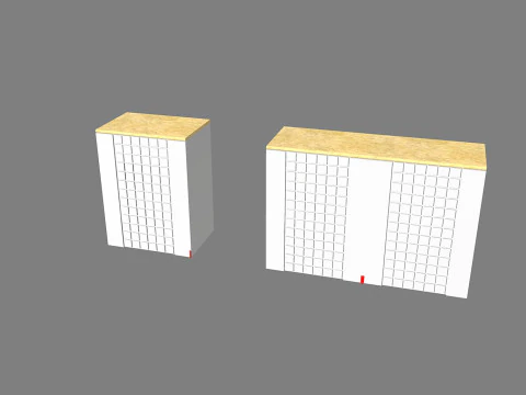 Pensili cucina-K&uuml;chenschrank 3D Modell