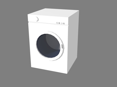 Lavatrice-washing machine 3D Модель