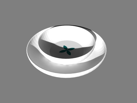 Piatti-dishes 3D-Modell