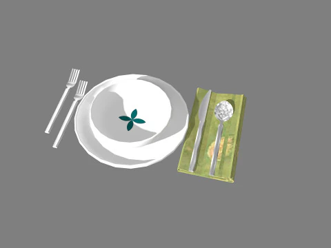 Coperto-couvert Modèle 3D