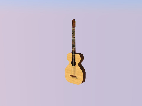 Chitarra-guitar Modelo 3D