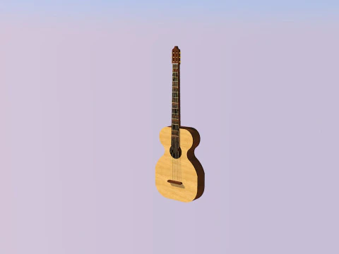 Chitarra-chitarra Modello 3D