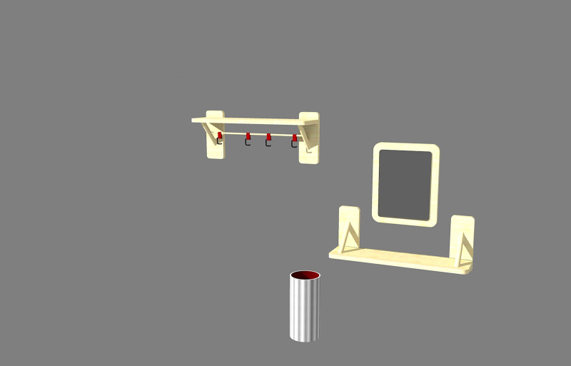 Ingresso-entrance 3D Модель .c4d .max .obj .3ds .fbx .stl .blend 