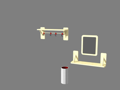 Ingresso-entrance 3D मॉडल