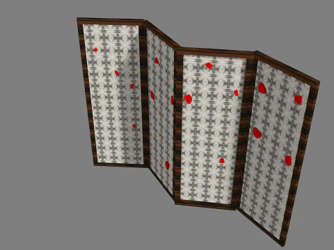 Layar Paravento Model 3D