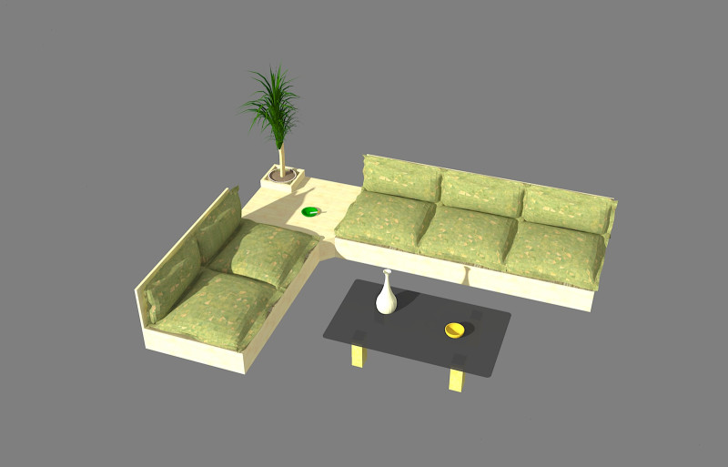 Salotto-living room 3D मॉडल .c4d .max .obj .3ds .fbx .stl .blend