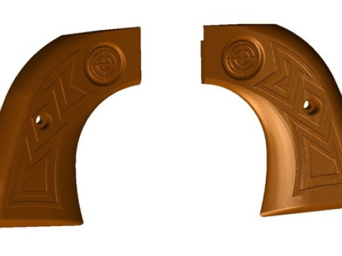 XR3-RED Grip models 3D Model