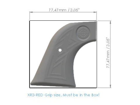 XR3-RED Grip models 3D Model