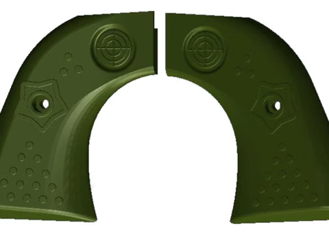 XR3-RED Grip models 3D Model