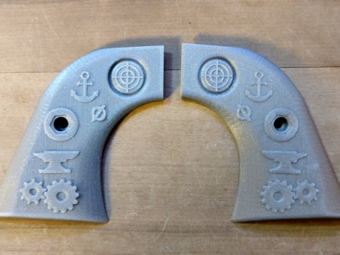 XR3-RED Grip models 3D Model