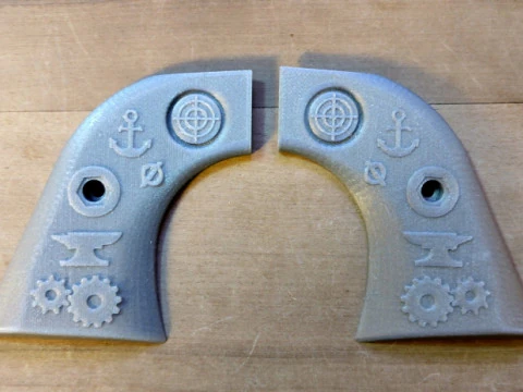 XR3-RED Grip models 3D Model