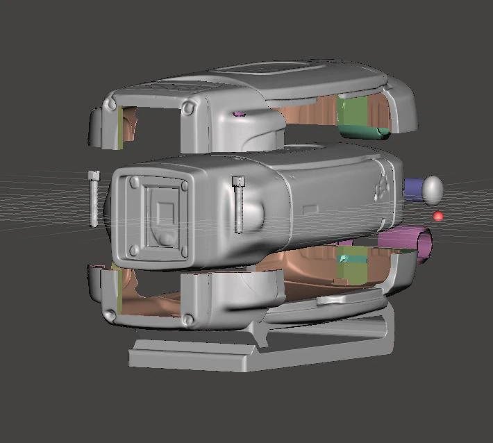 Funda para Escaner A730 3D Print Model .c4d .max .obj .3ds .fbx .stl .blend 
