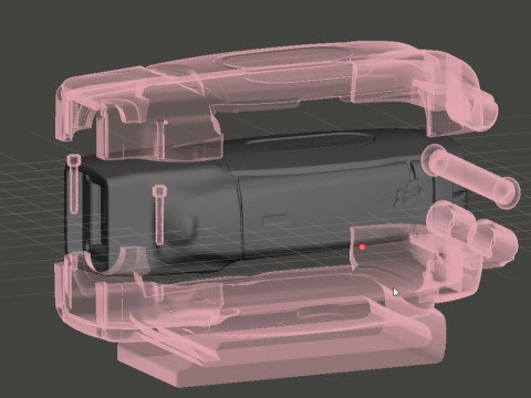 Funda para Escaner A730 Model Cetak 3D