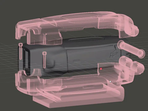 Funda para Escaner A730 3D Print Model