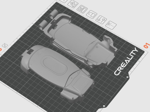 Funda para Escaner A730 Model Cetak 3D