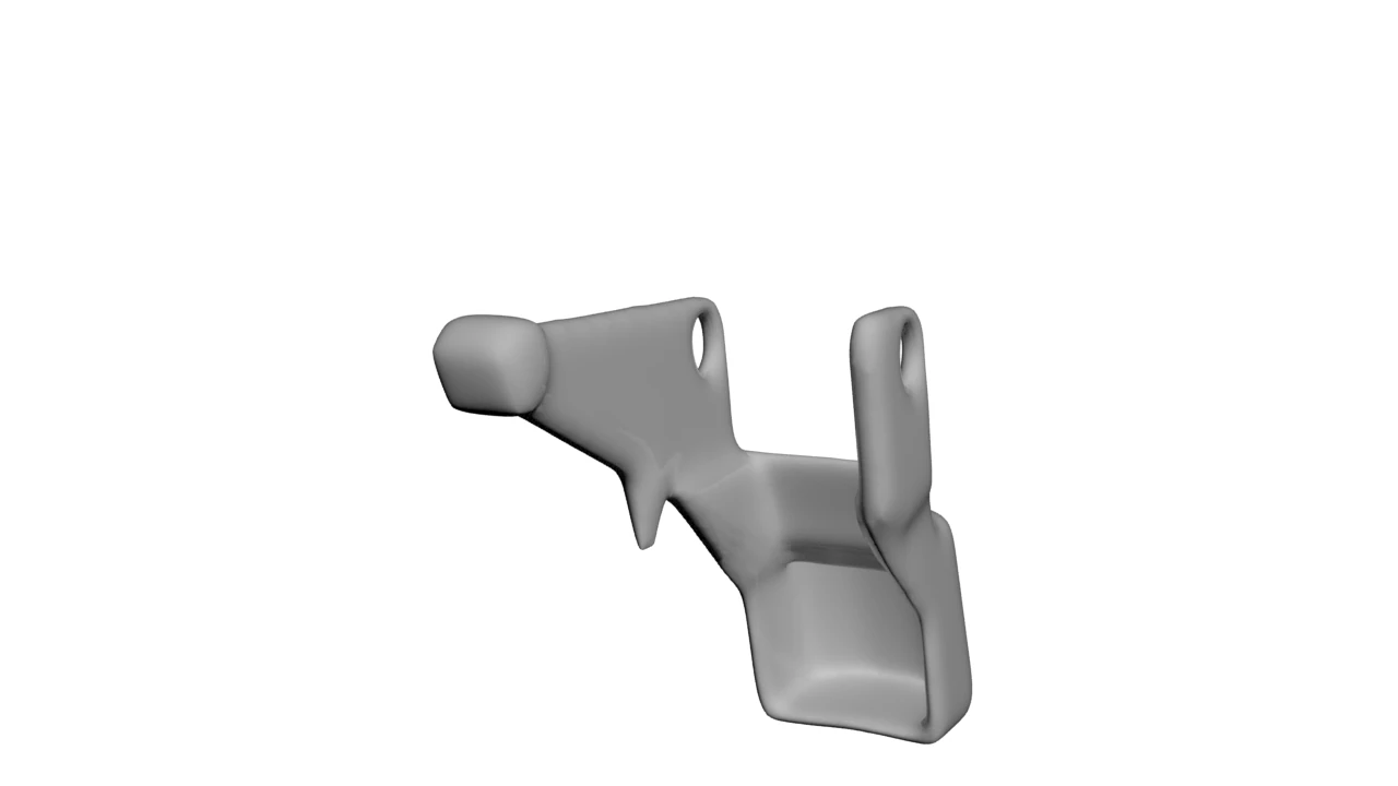 Heavy Duty Push Button Switch Trigger for Dyson V11 V10 V15 sv12 sv14 ultra reinforced 3D Print Model .c4d .max .obj .3ds .fbx .stl .blend 