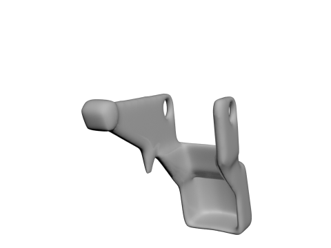 Heavy Duty Push Button Switch Trigger for Dyson V11 V10 V15 sv12 sv14 ultra reinforced 3D-Druckmodell