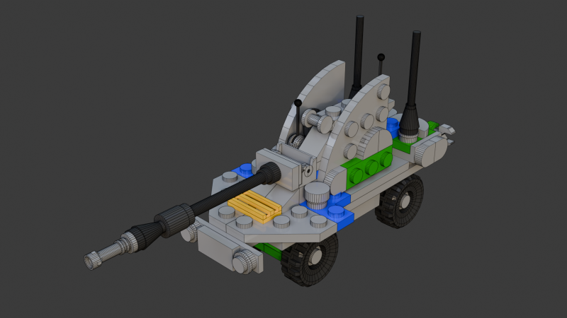 मॉडल 17 - टैंक जिसमें 106 अलग-अलग टैंक हैं 3D मॉडल .c4d .max .obj .3ds .fbx .stl .blend 