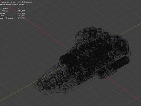 मॉडल 28 - 97 अलग-अलग नावों से युक्त नाव 3D मॉडल