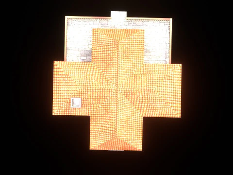 Medieval house low poly village town city residential game ready 17 3D Model