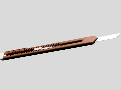 Paper cutter knife 3D 模型