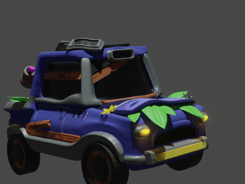 CARTOON CAR 3D Model 3D