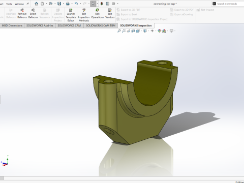 4 Cylindrical Engine 3D Model