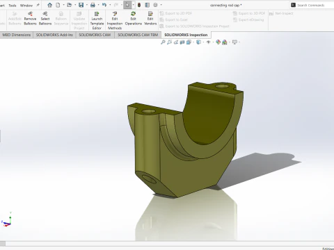 4 Silnik cylindryczny Model 3D