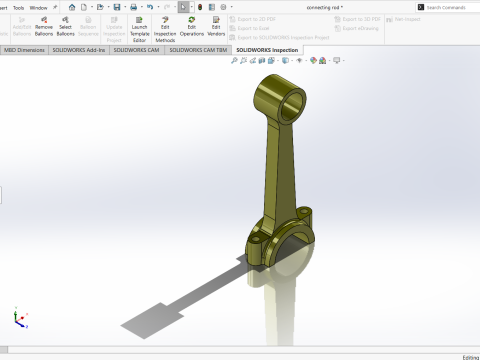 4 Cylindrical Engine 3D Model