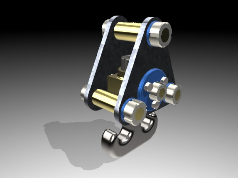 Crane Hook 3D Model