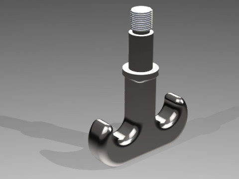 Crane Hook Model 3D