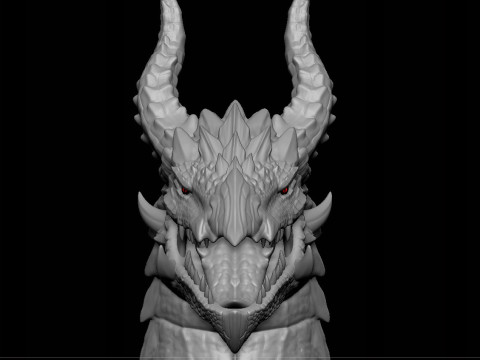 Magnarion The Dreadful Dragon 3D 프린트 모델