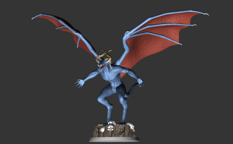 Arc Demon Ultima the Disaster 3D Print Model .c4d .max .obj .3ds .fbx .stl .blend 