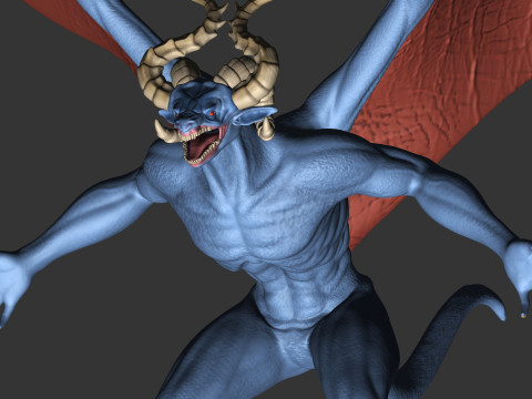 Arc Demon Ultima the Disaster 3D Print Model