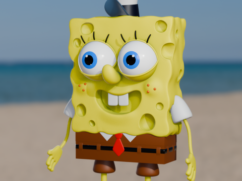 Sponge Bob 3D 模型