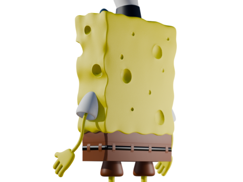 Sponge Bob 3D Model
