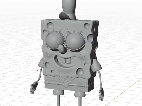 Sponge Bob 3D Model
