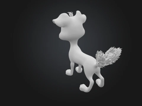 Dog 3D Print Model