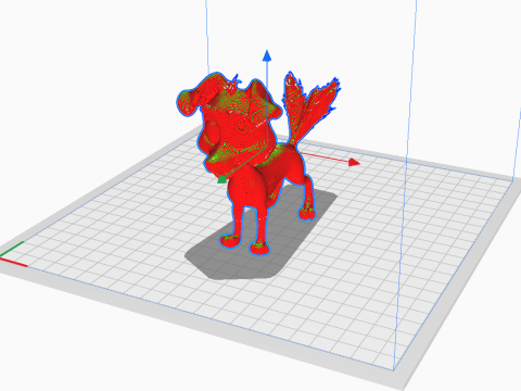 Dog 3Dプリントモデル